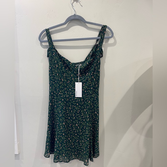 Reformation Niara dress in Coriander SZ 8 NWT - Picture 8 of 8